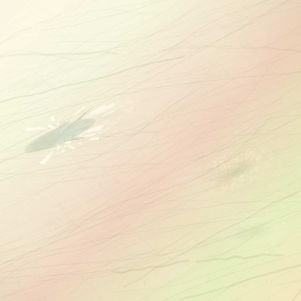 Still frame of generative artwork "Glass Remembers Breath"
