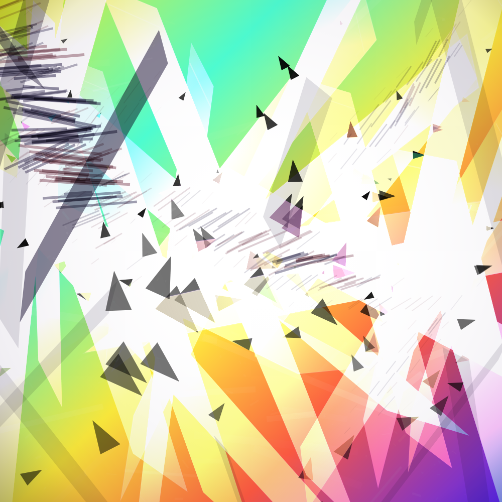 Still frame of generative artwork "亮折錯開了入口"